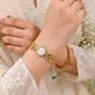 Boho Statement Jewelry Watch - Women Vintage Gold Plated Tassel Bracelet | Ethnic Party Style | Stylish Accessory